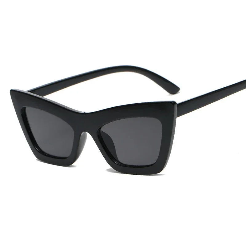 Tina black cat-eye sunglasses by The Vision Junkie
